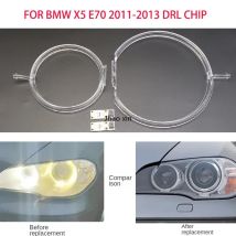 FÜR BMW X5 E70 2011-2013 Auto Scheinwerfer DRL Licht Streifen Angel Eyes Chip Vorschaltgerät Modul Beleuchtungen Wartung zubehör