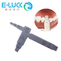 1pc Zahn implantat Mess lineal Edelstahl Ortungs führung Zahn chirurgie Pflanzen position Ortungs lineal