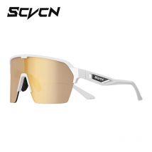 Scvcn Fahrradbrille, Outdoor-Sportbrille, UV400, Brillen, MTB, Rennrad, Sonnenbrille für Herren, Fahrradbrille, Fahrrad, Damen