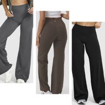 OQQ Breathable Gym Casual Women's Sports Leggings Fashion High Waist Straight-Leg Running Sports Fitness Yoga Leggings