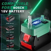 Kabelloser Lötkolben für Bosch 18V Akku, Elektrisches Schweißset mit Temperatureinstellung, 60W PCB-Reparatur, Heimwerker-Elektrowerkzeug