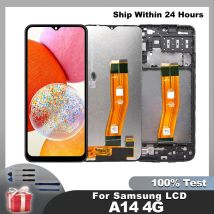 6.6" For Samsung Galaxy A14 4G LCD Display Touch Screen Digitizer For Samsung A14 LTE A145F A145M A145P A145R LCD Replair Parts