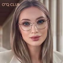 O-Q CLUB Graduierte Linsen zum Lesen, Anti-Blue-Ray-Brille, Katzenaugen-Brille, Rahmen, Damen-Sonnenbrille für Herren, Leseglas, Lunette