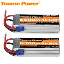 Youme 6S 22,2 V 6500 mah 5200 mah RC Lipo Batterie 22,2 V XT60 XT90 EC5 RC Flugzeug Hubschrauber auto Boot Lkw Teile