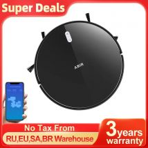 Aspiradora Robot ABIR G20S,Navegación de mapas con IA,Partición Inteligente,con Memoria,Aplicación WiFi,Succión Fuerte de 6000Pa,Trapeador Mojado Inteligente, Desinfección, Funciona con Alexa y