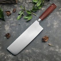 Coltello da cucina Chef professionale Mannaia per carne Affettare filetti di pesce e verdure Coltello Nakiri Taglierina da cucina in acciaio inossidabile