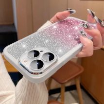 Glitzernde Silikonhülle für Xiaomi Redmi Note 14 Pro 5G 4G Note 14 Pro+ Plus 14C 14T POCO C65 C75 F6 X7 Pro Kamera-Schutzhülle