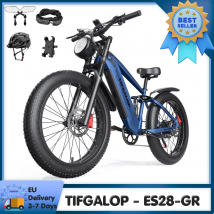 Bicicletta elettrica TIFGALOP, motore Brushless ad alta frequenza VTT, batteria rimovibile 48V 18Ah, portata massima 45-90 km, pneumatico da 26 pollici