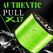 YGK-G-SOUL Original Echte PE-Schnur Verbesserte X17 Geflochtene Angelschnur Extrem Stark 17-Strang Multifilament für Sport