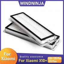 Filter Core Filter Mesh Teile Für Xiaomi Roboter Vakuum X20 +/X10 + / X20 Plus/X10 plus Waschbar Staub Box Zubehör Ersatz