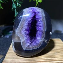 Achat Amethyst Probe Cluster Stein Quarz Mineralien Heilung Wohnender Edelstein Reiki Geode Raumdekoration Indie Home Aquarium