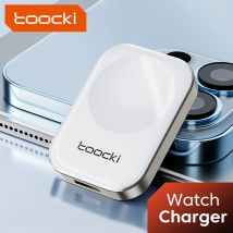 Cargador inalámbrico toski USB C para el cargador USB portátil iWatch 7 6 se 5 para la carga de relojes de Apple Watch tipo C