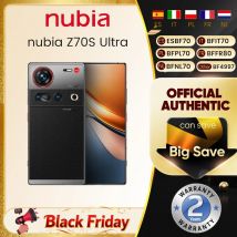 nubia Z70S Ultra 5G Smartphone Snapdragon 8 Elite 6.85'Display AMOLED NEOVISION AI Photography4.0 50MP 144Hz 6600mAh NFC IP69
