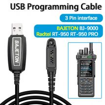 Oryginalny kabel programujący USB BAJETON do radia krótkofalowego Bajeton BJ-9000 Radtel RT-950 RT-950 PRO
