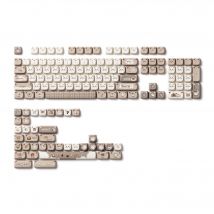 Akko Siamese Cat Keycap Set 142 tasti MAO Profilo PBT Copritasti a sublimazione del colore per tastiera meccanica con layout 61/68/75/87/98/108