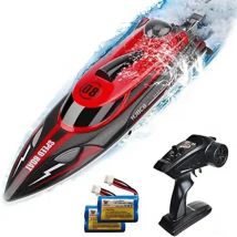 HJ808 RC Boot 2,4 Ghz 25 km/h High-Speed Fernbedienung Racing Schiff Wasser Geschwindigkeit Boot