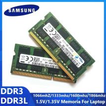 SAMSUNG Laptop RAM DDR3 DDR3L Speicher Ram 2GB 4GB 8GB SODIMM Notebook 1066MHz 1600MHz 1866MHz Hochleistungs-Speicher 1,35/1,5V