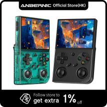 Anbernic RG35XX Pro Retro Handheld Game Console 3.5-inch IPS Screen 64GB RG35XXPro Linux OS Player 3200mAh Support Bluetooth