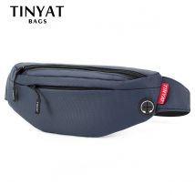 TINYAT New Trend Women marsupio pack borsa PU Casual grande telefono marsupio marsupio uomo tela borsa da viaggio telefono Fanny Banana denaro