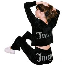 Women's Y2K Jogging Two-Piece Hooded Set Fall Winter Jogger Comfortable Pantsuit Long-Sleeved Jacket Coat & Trousers Casual Sets