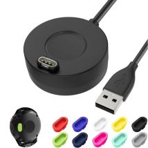 USB-Ladekabel für Garmin Fenix 7 7S 7X 6 6S 6X 5 5X 5S Plus Vivoactive 3 4S Forerunner 945 245 Dock Ladegerät Stecker Abdeckung