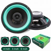 Altoparlanti per auto da 4/5/6 pollici 100/160W Subwoofer coassiale HiFi Audio automobilistico universale Musica Gamma completa di frequenza Altoparlante stereo per auto