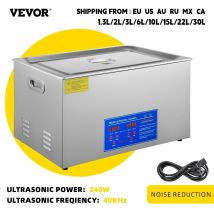 VEVOR 2L 3L 6L 10L 15L 22L 30L Myjka ultradźwiękowa Lave-Dishes Przenośna pralka Zmywarka Ultradźwięki Sprzęt AGD