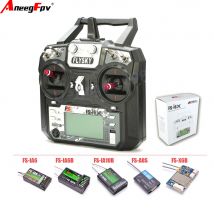 FLYSKY FS-i6X 10CH 2.4GHz RC Transmitter with X6B iA6B iA10B A8S iA6  Receiver for RC FPV Racing Drone Airplane