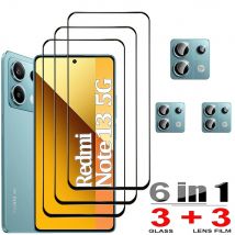 Szkło ochronne Redmi Note 14 13 Pro 5G Ochraniacze ekranu Redmi Note13 12 11 10 Pro Szkło hartowane i folia na Camera Note 12 Pro Plus Screen Glass dla Redmi Note 14 Anti-Scratch Folia na przód