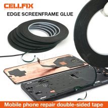 SUNSHINE 3MM Green Membrane Foam Black Double Sided Tape non-marking ultra - thin waterproof resistant tape Mobile Phone Repair