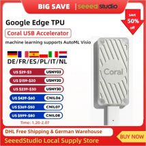 Acceleratore USB Coral Google Edge TPU, l'apprendimento automatico supporta AutoML Vision Edge, Raspberry Pi, macOS, Windows 10