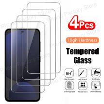 4PCS Tempered Glass For Samsung Galaxy S24 FE HD Clear Premium Protective Screen Protector For Samsung S24 FE Glass Film