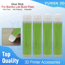 60ML Glue Stick For Bambu Lab Hotbed Build Plate Special Non Toxic Washable Platform Glue Spray Adhesive 3D Printer Anti Warping