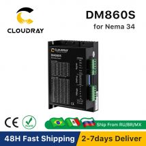 DM860S Driver motore passo-passo 24-100VDC 18-80VAC per Nema 34 Controller motore passo-passo macchina per incidere di CNC