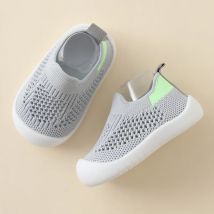 Frühling Beliebte Neue Baby Schuhe Mesh Stricken Atmungsaktive Kind Mädchen Jungen 0-3T Sommer Slip-On Casual turnschuhe Kleinkind Nicht-Skid Prewalker