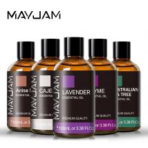 MAYJAM 100 ml Premium aromatisches ätherisches Öl für Luftbefeuchter, Diffusor, Brenner, DIY-Seifen, Kerze, schneller Versand, 1 Stück