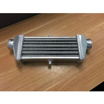 Universeller Frontmontage-Aluminium-Ladeluftkühler 420 x 169,6 x 69 mm, 56 mm Einlass/Auslass, hoher Durchfluss, leichtes Turbo-Super-Ladegerät, NEU