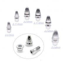 Aluminium Bullet Propeller Adapter Prop Feste Halter 3,0/3,17/4,0/5,0mm M5/M6/M8 für RC Flugzeug Spinner Quadcopter Motor Teile