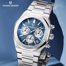 2025 PAGANI DESIGN PD1707 Relojes de pulsera de cuarzo para Hombre 40MM Acero inoxidable Cristal de zafiro Reloj de lujo resistente al agua Reloj de regalo para Hombre