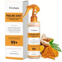 Body Keratin Care Kojic Acid Turmeric Spray Gently Exfoliating Peeling Solution Nourishing Hydrating Skin Care All Skin Types
