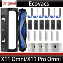 Ecovacs X11 Pro Omni Staubsauger-Zubehör: X11 Omni Hauptbürstenabdeckung, Staubbeutel, Filter, Rollenverbrauchsmaterialien