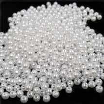 Imitation Perle Acryl Lose Perlen DIY Für Schmuck Machen Handwerk Handgemachte Material Runde Perlen Schmuck Zubehör Großhandel