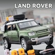 Land Rover Defender 1:24 Scale Diecast Modell auto: detaillierte Replik mit öffnenden Türen, Motorhaube & Kofferraum, ideales Geschenk für Auto liebhaber
