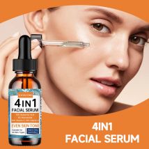 Reich an Vitamin C. Der 4-in-1 feuchtigkeitsspendende Gesichtsbehandlung, leicht zu absorbieren. Es eignet sich für alle Haut und macht den Hautglätter