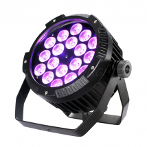 IP65 Wasserdicht Bühne Effekt Aluminium Led Par 18x18W RGBWA UV 6in1 DMX512 Outdoor Unten Licht DJ ausrüstung Disco Waschen Kein Lärm