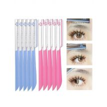 5pc Eyebrow Epilator Sets for Women Makeup Beauty Eyebrows Hair Removal Styling Tool Steel Blade Facial Razor Trimmer