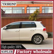 Für volkswagen vw golf 6 2010 2011 2012 2013 hot abs kunststoff hinten kofferraum dach flügel unlackierte primer heckspoiler autozubehör