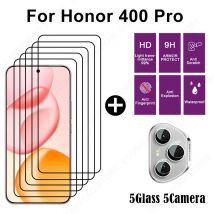 Schermo curvo 3D Vetro temperato a copertura totale per Honor 400 Pro Vetro proteggi schermo per Honor 400 Pro Pellicola protettiva per fotocamera