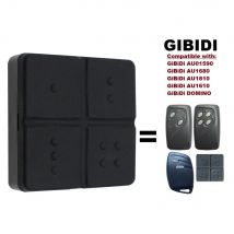 Per GIBIDI AU01590 AU1600 AU1610 AU1680 AU1810 DOMINO Garage telecomando sostituzione 433.92MHz Rolling Code Gate Opener