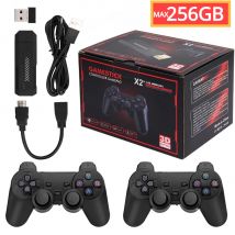 256G 58,000 gier GD10 Plus dżojstik do gier 4K HD gra wideo konsola 2.4G podwójne kontroler